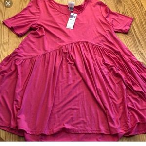 NEW WITH TAGS Agnes & Dora muse tunic PINK